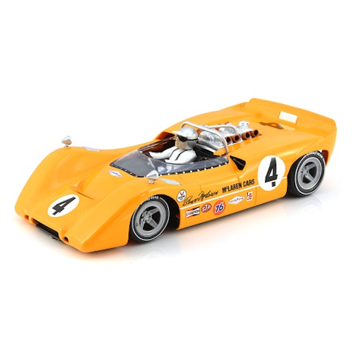 Thunder Slot CA00301S/W Mclaren M6A Can Am Bruce McLaren No.4 Thunder Slot CA00301S/W Mclaren M6A Can Am Bruce McLaren No.4